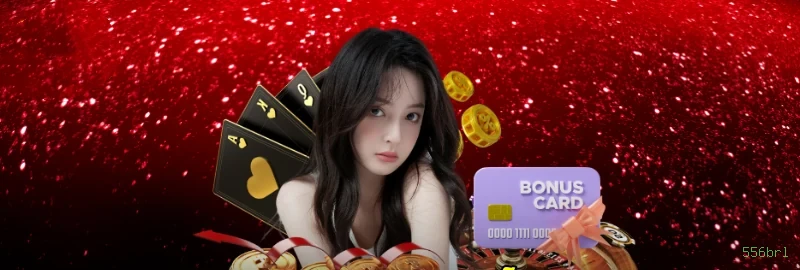 Imagem promocional do cassino online da 556brl mostrando jogos ao vivo