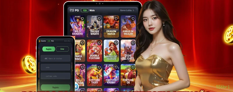 Imagem promocional dos jogos Fortune da 556brl